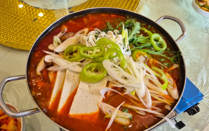 김치전골